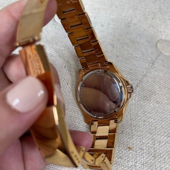 Fossil Cecile Multi-Function Rose Crystal-set Dial Rose Gold-tone Watch - Picture 8 of 9